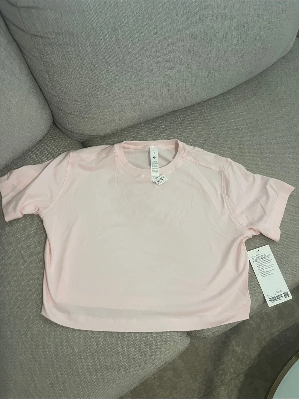 lululemon athletica All Yours Organic Cotton Cropped T-Shirt